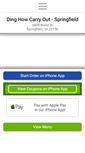 Mobile Screenshot of dinghowchinese.com